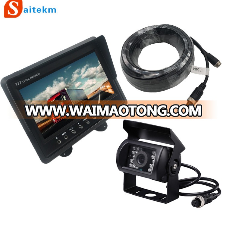 Heavy Truck Rear View Camera with Monitor Kits system anti fog car camera